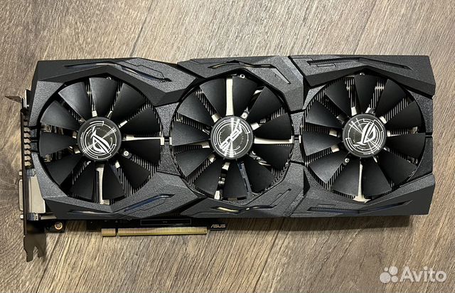 Видеокарта gtx 1060 6gb asus strix купить в Москве | Электроника | Авито