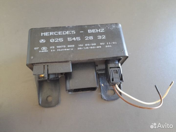 Мерседес Вито Реле накала