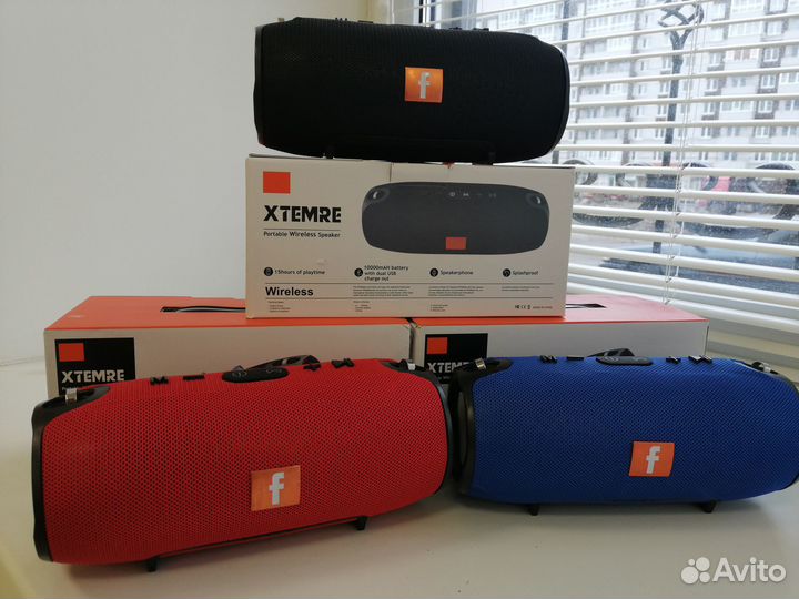 Колонка Bluetooth Xtreme 22 см, с ремешком