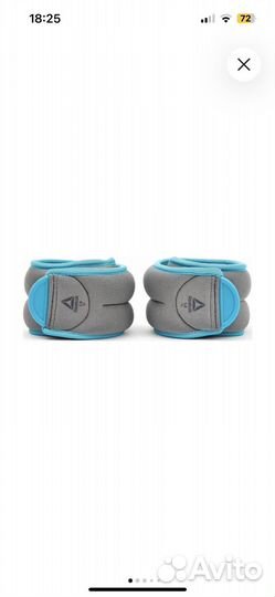 Коврик mela и Утяжелители Reebok по 1кг