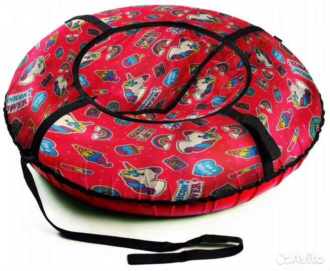 Ватрушка Вихрь Оксфорд принт, 100 см