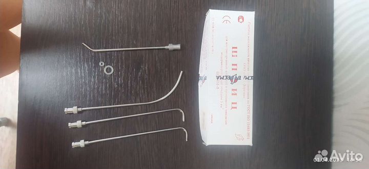 Шприц для промывания горла (насадки)