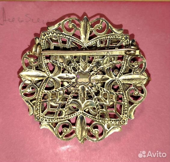 Антикварная брошь, нач. хх века
