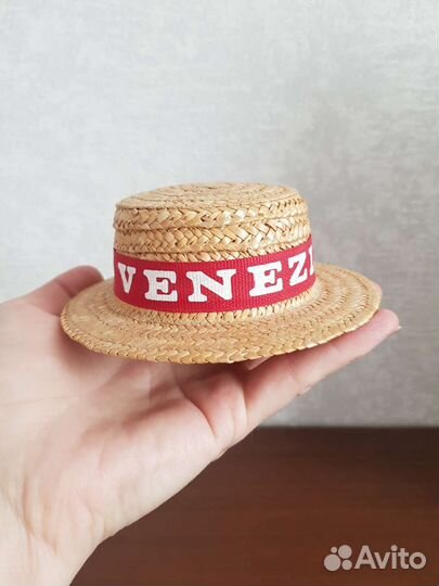 Маленькая шляпа гандольера. Сувенир из Венеции