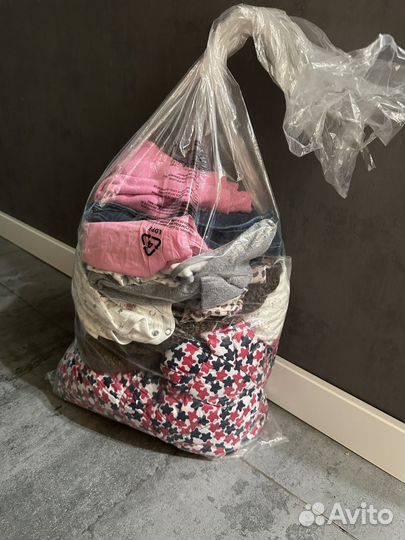 Детские вещи пакетом бесплатно