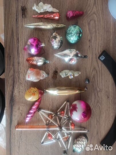 Елочные игрушки СССР в реставрацию
