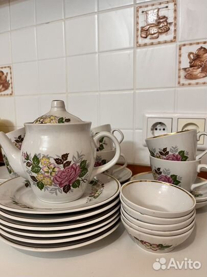 Набор столовой посуды СССР