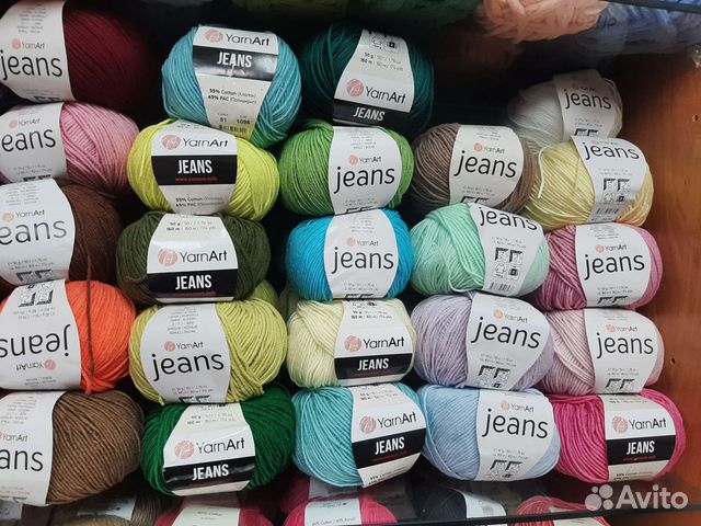 Пряжа хлопок YarnArt Jeans
