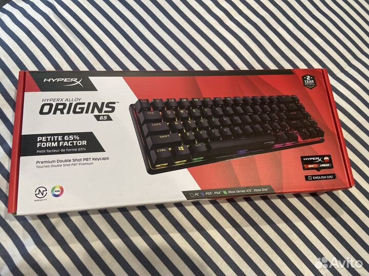 Механическая клавиатура HyperX Alloy Origins 65