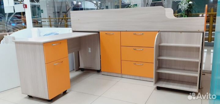 Детская кровать чердак