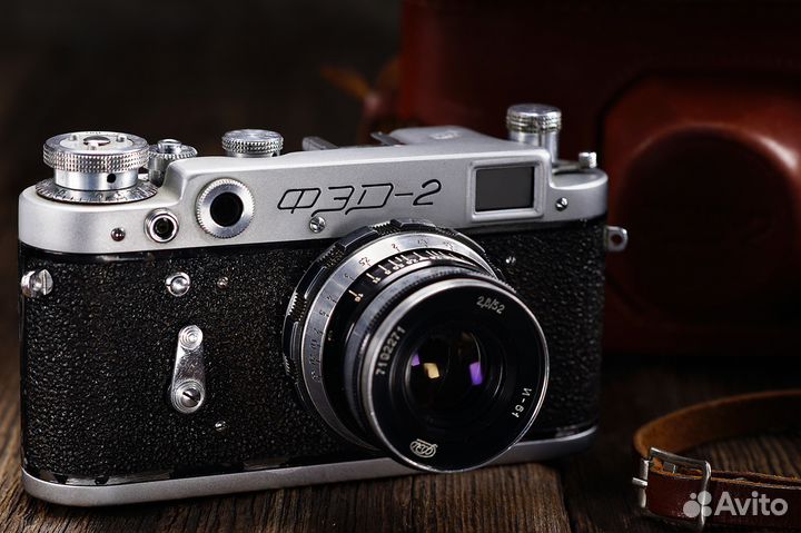 Фэд-2 с объективом Индустар-61