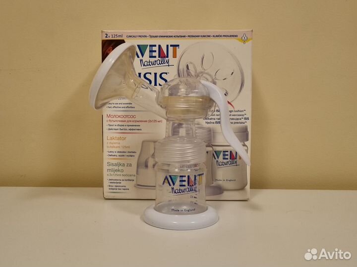 Молокоотсос avent ручной