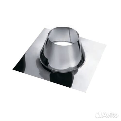 Крышная разделка ferrum прямая (430/0,5) Ф280