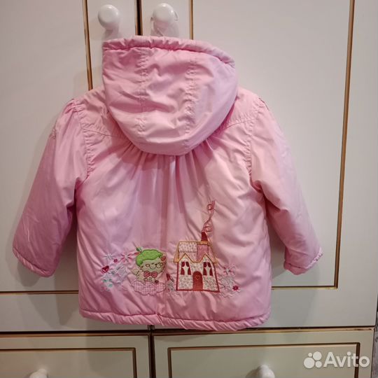 Куртка демисезонная для девочки 86