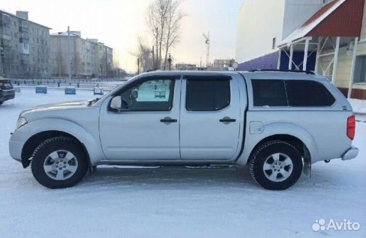 Дефлекторы (ветровики) Nissan Navara 2 D40 Навара