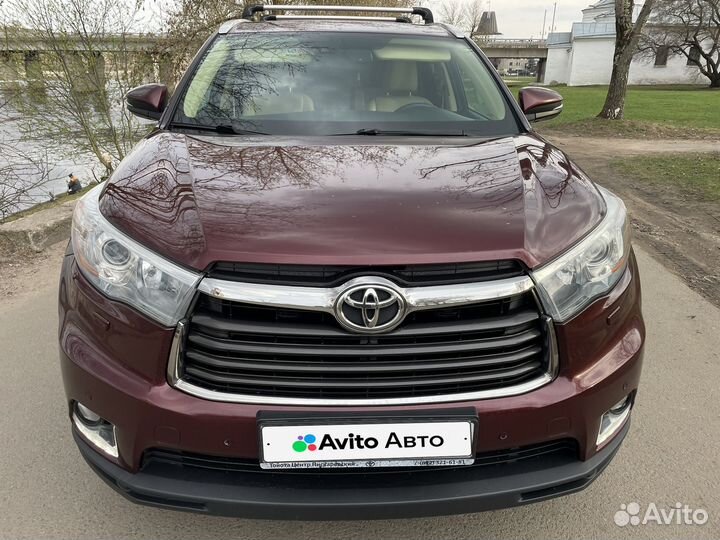 Toyota Highlander 3.5 AT, 2014, 120 940 км