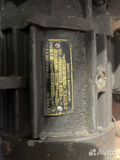 Электро двигатель асинхронный с ветилятором