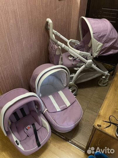 Коляска peg perego 3 в 1, возможно раздельно