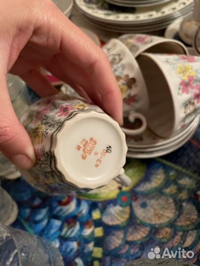 Чайная пара лфз фарфор