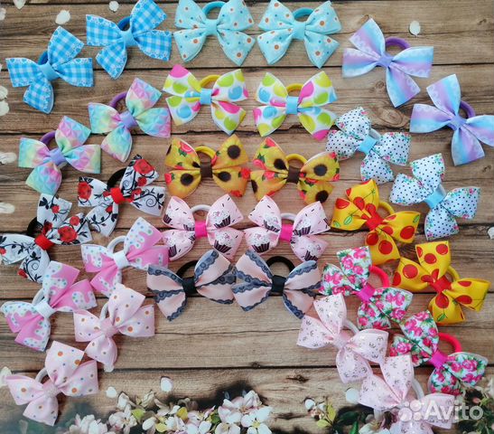 Бантики ручной работы