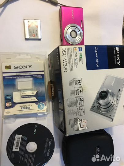 Компактный фотоаппарат Sony Cyber-shot DSC-W320