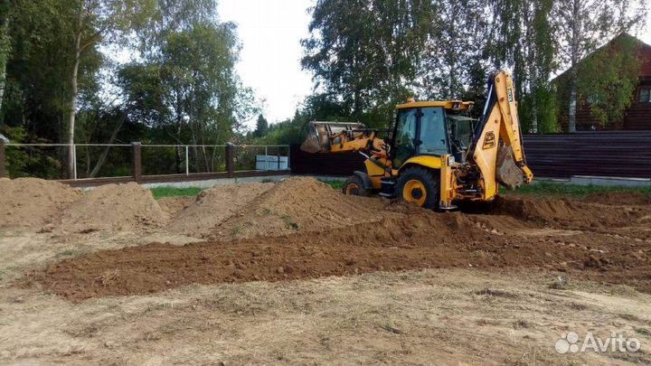 Аренда экскаватора погрузчика