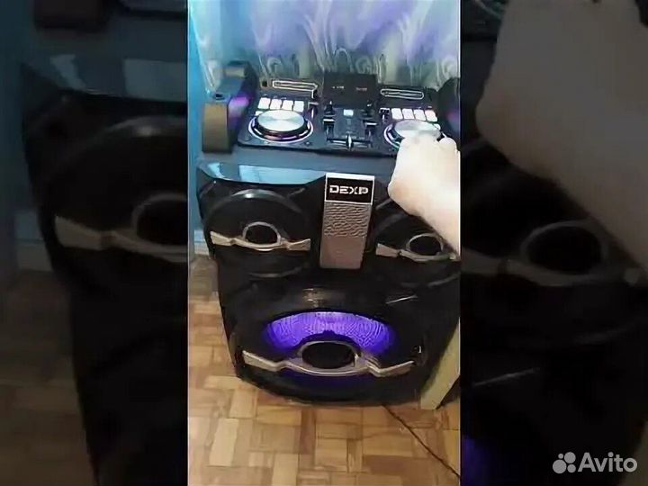 Блютуз колонка dexp