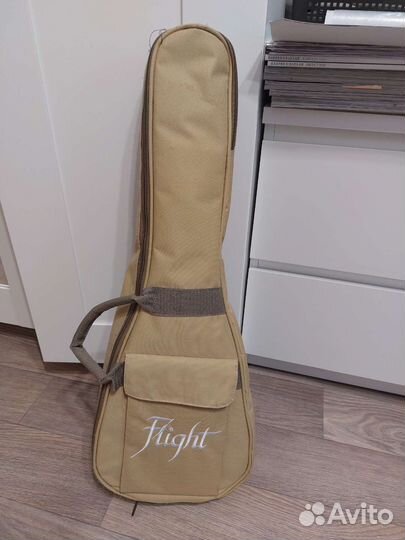 Укулеле Flight duc325ceq SP/ZEB концерт,с чехлом