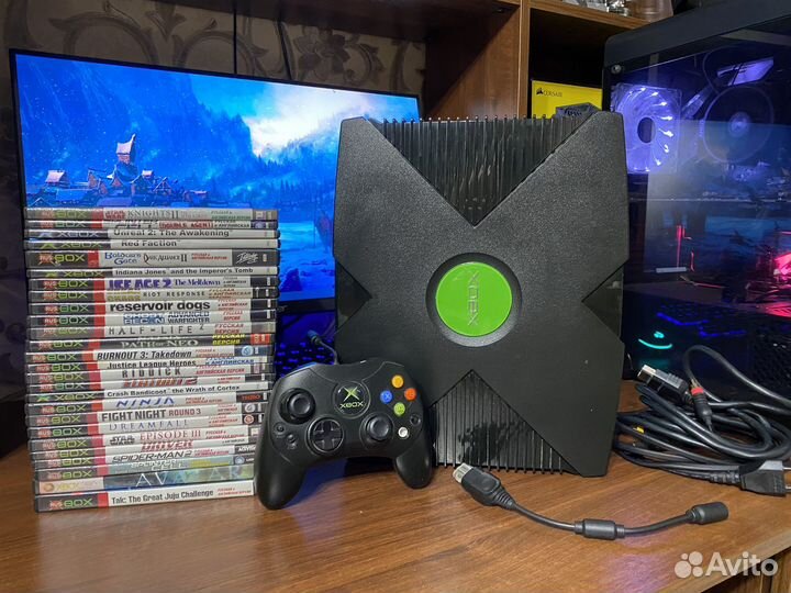 Xbox original softmode+ диски