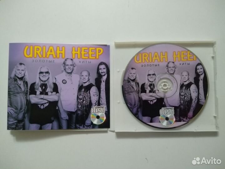 CD диск. uriah heep. Золотые хиты