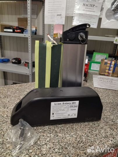 Аккумулятор для велосипеда Li-ion 48В в корпусе