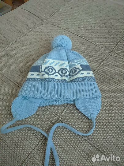 Шапка демисезонная мальчик