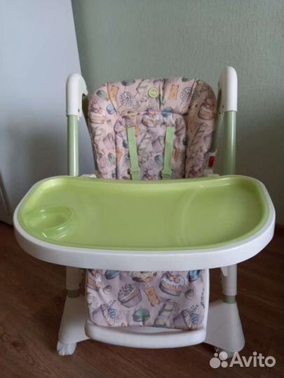 Стульчик для кормления happy baby Kevin