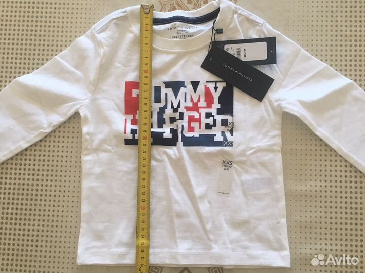 Tommy hilfiger лонгслив, XXS