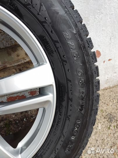 R17 Nokian Tyres Nordman 7 SUV 225/65, PCD 5x114.3 DIA 67.1