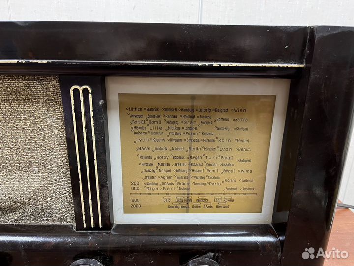 Ламповый приёмник Mende. 158