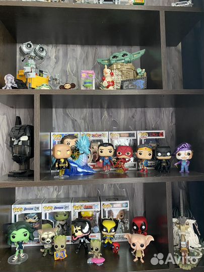 Funko pop star wars, marvel, dc