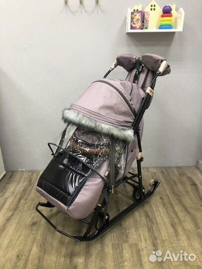 Санки-коляска Galaxy Glory Gloss
