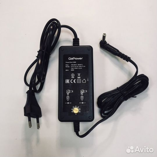 Блок питания 3000mah 5-15v стабилизированный