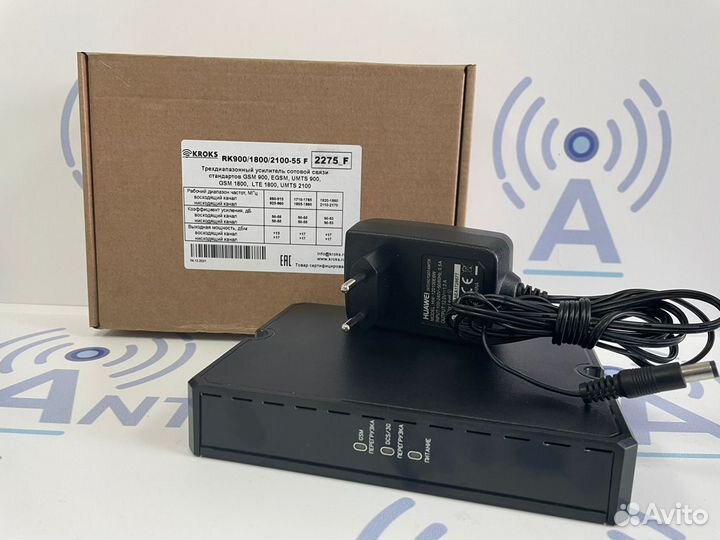 Трехдиапазонный репитер kroks RK900/1800/2100-55