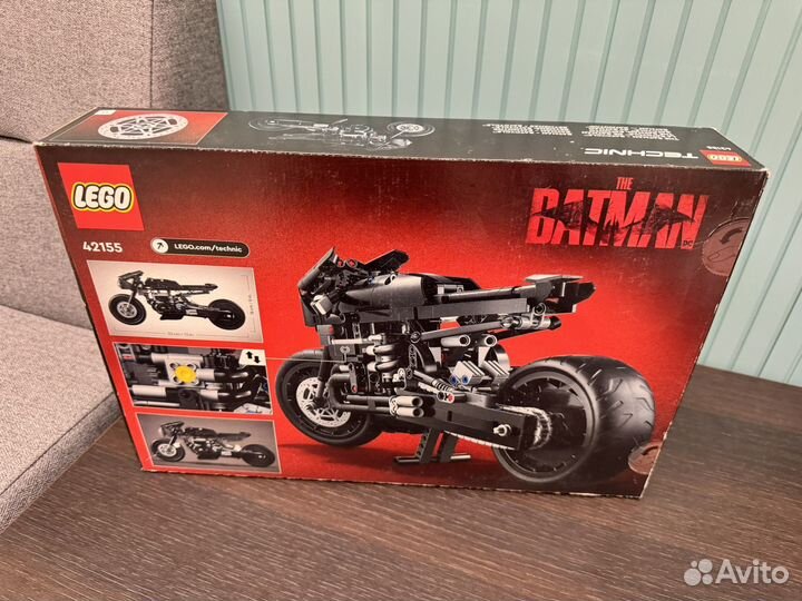 Новый lego Technic Batman Batcycle 42155 мотоцикл