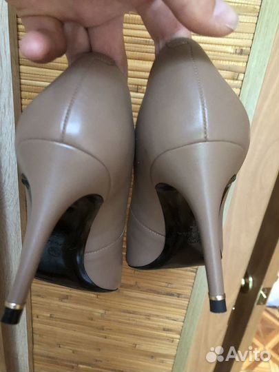 Туфли женские 37 размер натуральная кожа эконика