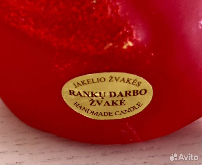 Свеча Курочка, Подарок Пасха, производство Литва