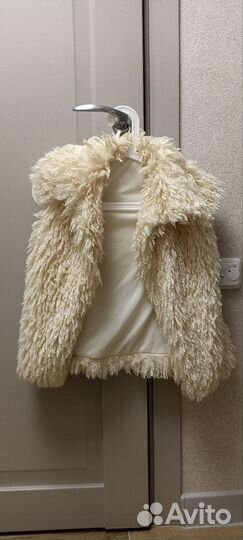 Шубка-жилет для девочки