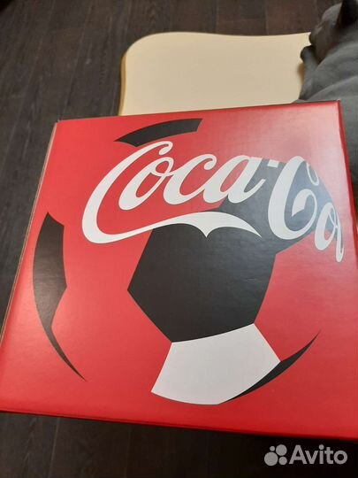 Футбольный мяч coca cola