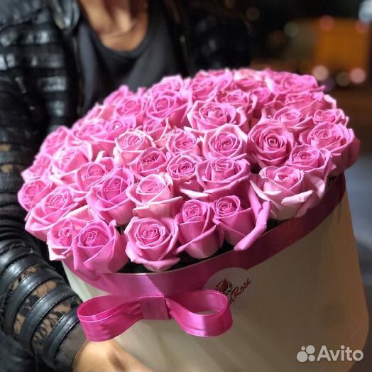 Букет из роз розовых