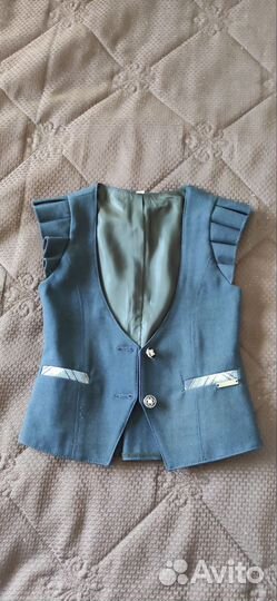 Жилетка для девочки школьная