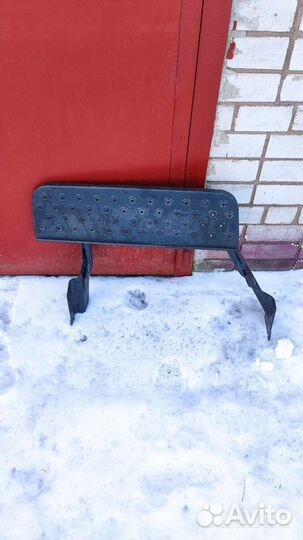 Задняя подножка ford transit