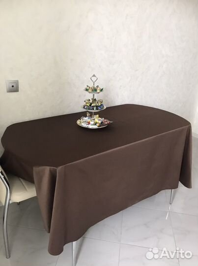 Скатерть, плед атлас Италия