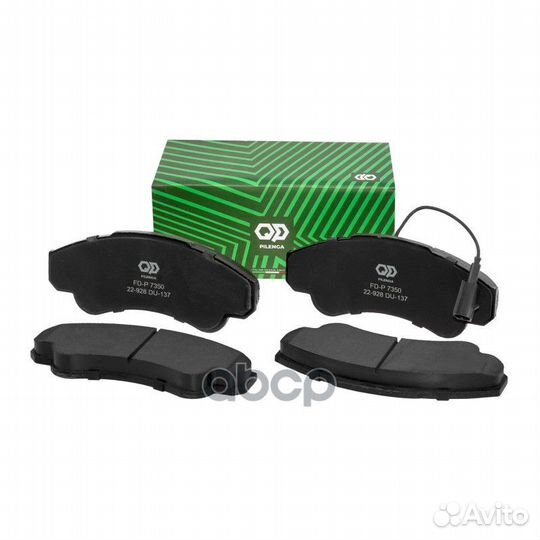 Колодки тормозные дисковые fd-p7350 pilenga